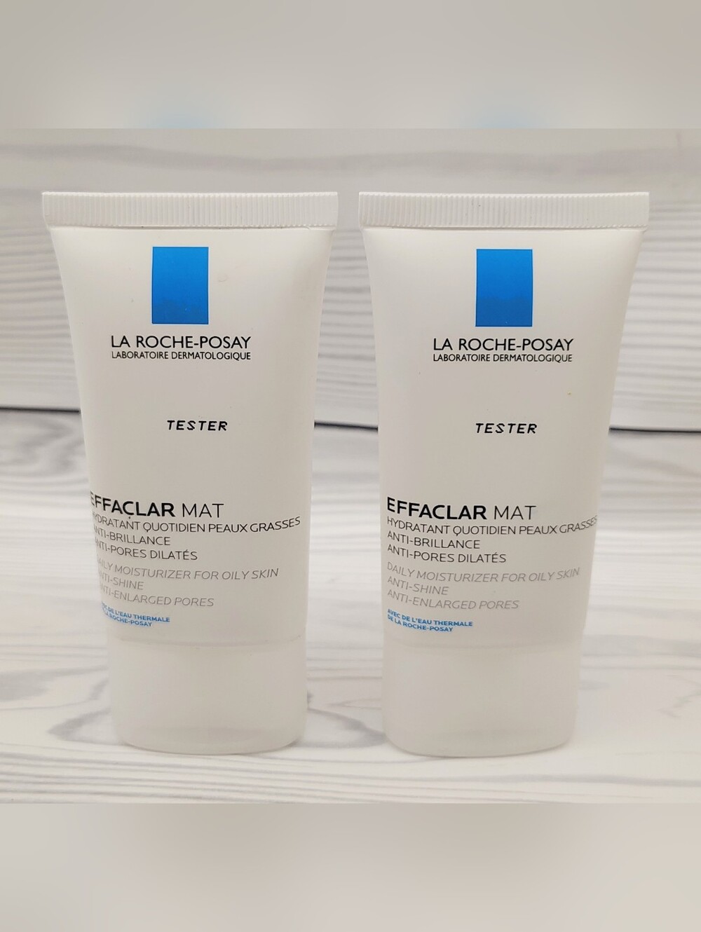 La Roche Posay Effaclar Mat Daily Moisturizer for Oily Skin x 2 New